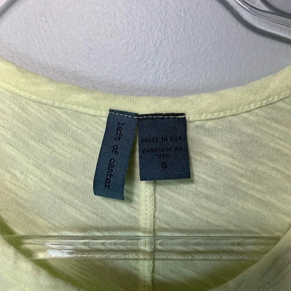 Anthropologie LOC tank top yellow small - Picture 3 of 6